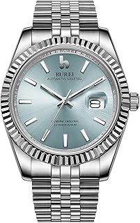Uhr Herren Luxus Automatik Business Herrenuhren Edelstahl Armbanduhr mit Kalender f¨¹r M?nner