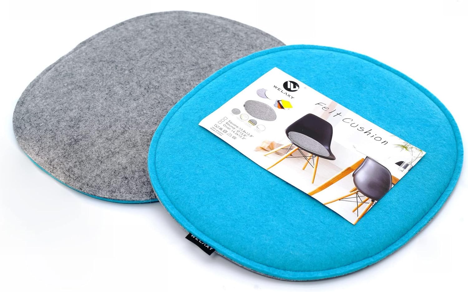 Welaxy Felt Chair Pads seat Cushion DSW Plastic Chairs Pads