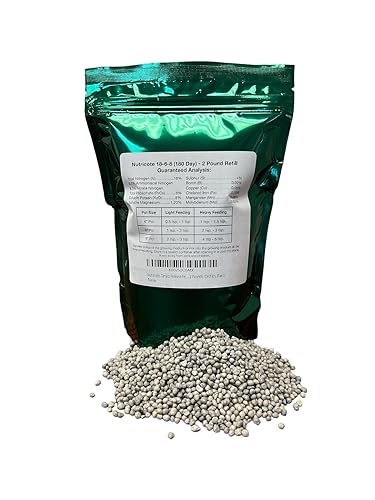 Hoiyen Nutricote 18-6-8 Fertilizante de 180 días, 2 libras, orquídeas, plantas