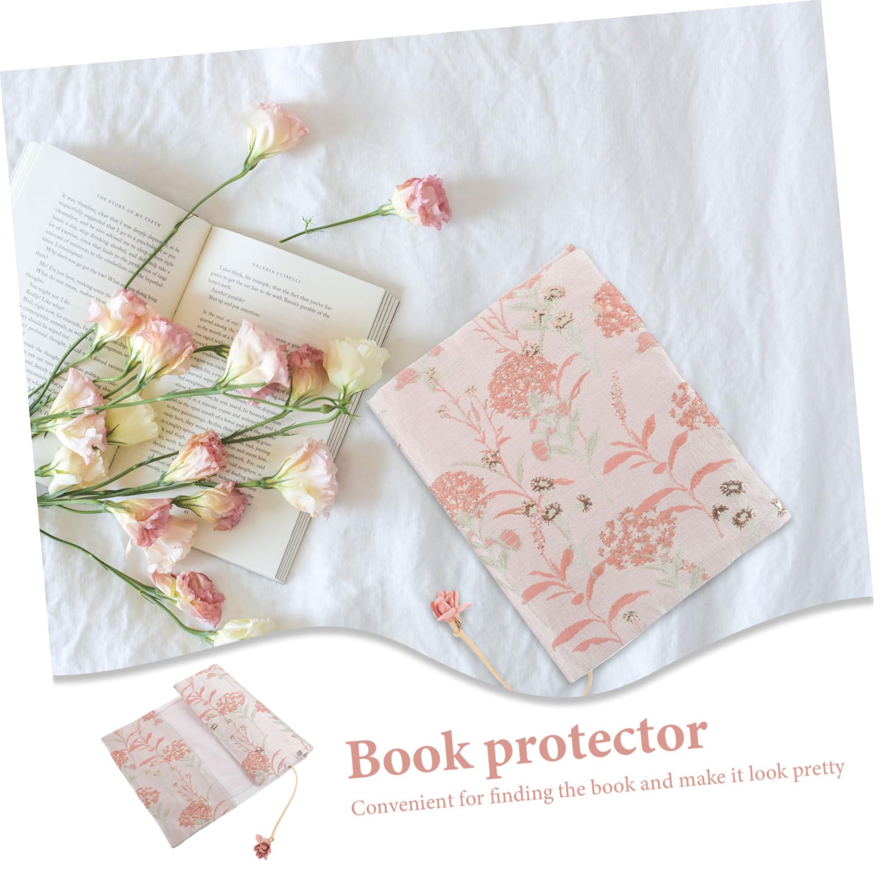 SHINEOFI 3pezzi Copertina Per Libri Protettore Antiscivolo e Antistrappo Fodera Decorativa Per Quaderni Stile Chic e Perfetta Per Uso Quotidiano e Viaggi