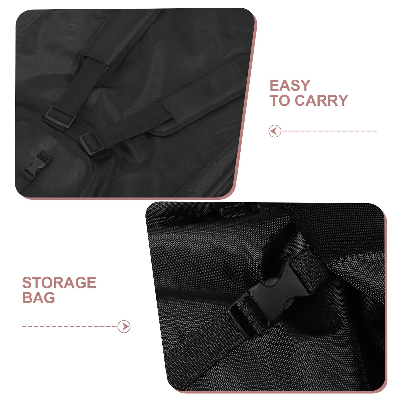 Borsa da Viaggio per Passeggino Leggera in Oxford Organizer Zaino con Tasca Laterale per Bottiglia Adatta Viaggi in Aereo e Treno Portaoggetti per Seggiolino Auto