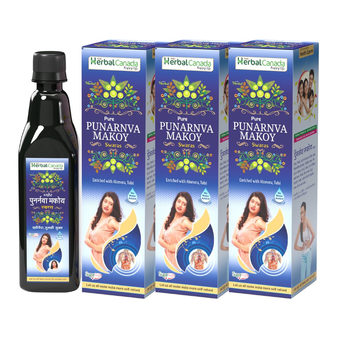 Herbal Canada Pure Punarnva MakoySwaras Tonic 500ml (Pack of 3) (B07MTDPT5Z) Amazon Price History, Amazon Price Tracker