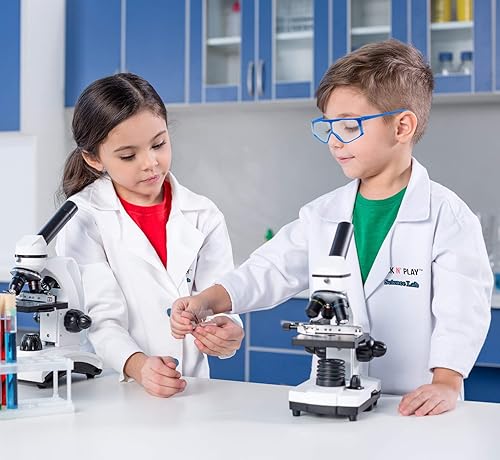 Miniatura 4 de Click N' Play Juego de rol de Science Lab, color blanco