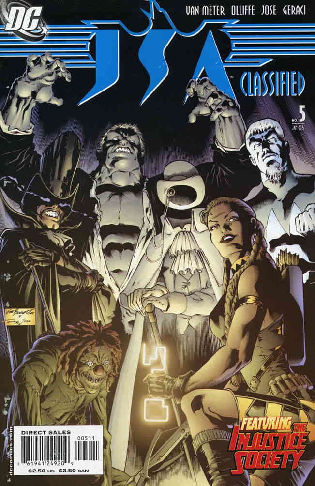 Amazon.com: JSA: Clasificado #5 VF; DC cómic | Injustice Society
