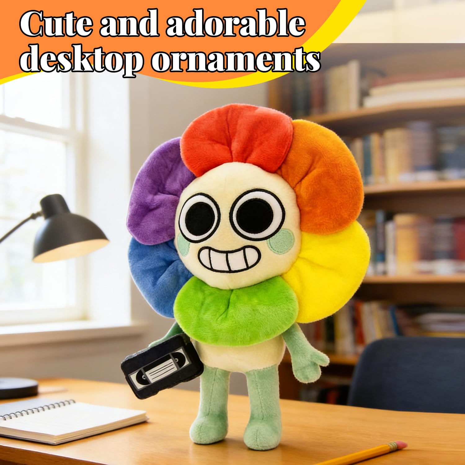 BAISHUWU Dandy Peluche de Juegos, 33 cm Dandy Plush Toys, Animal de Peluche Dandy's World, Dandy’s World Animal Plush Doll, Bonito Peluche Dandy's World, para Niños y Fans, Cumpleaños — view 4
