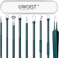 Vista 8 de Herramientas Removedoras de Puntos Negros Kit de Herramientas para Reventar Espinillas, Extractor de Comedones Kit de Eliminación de Acné