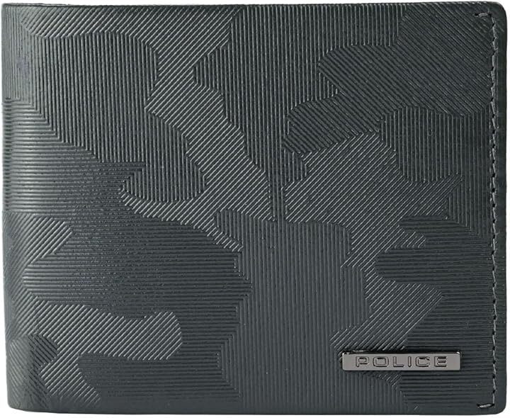 Police portafoglio uomo in vera pelle porta carte di credito