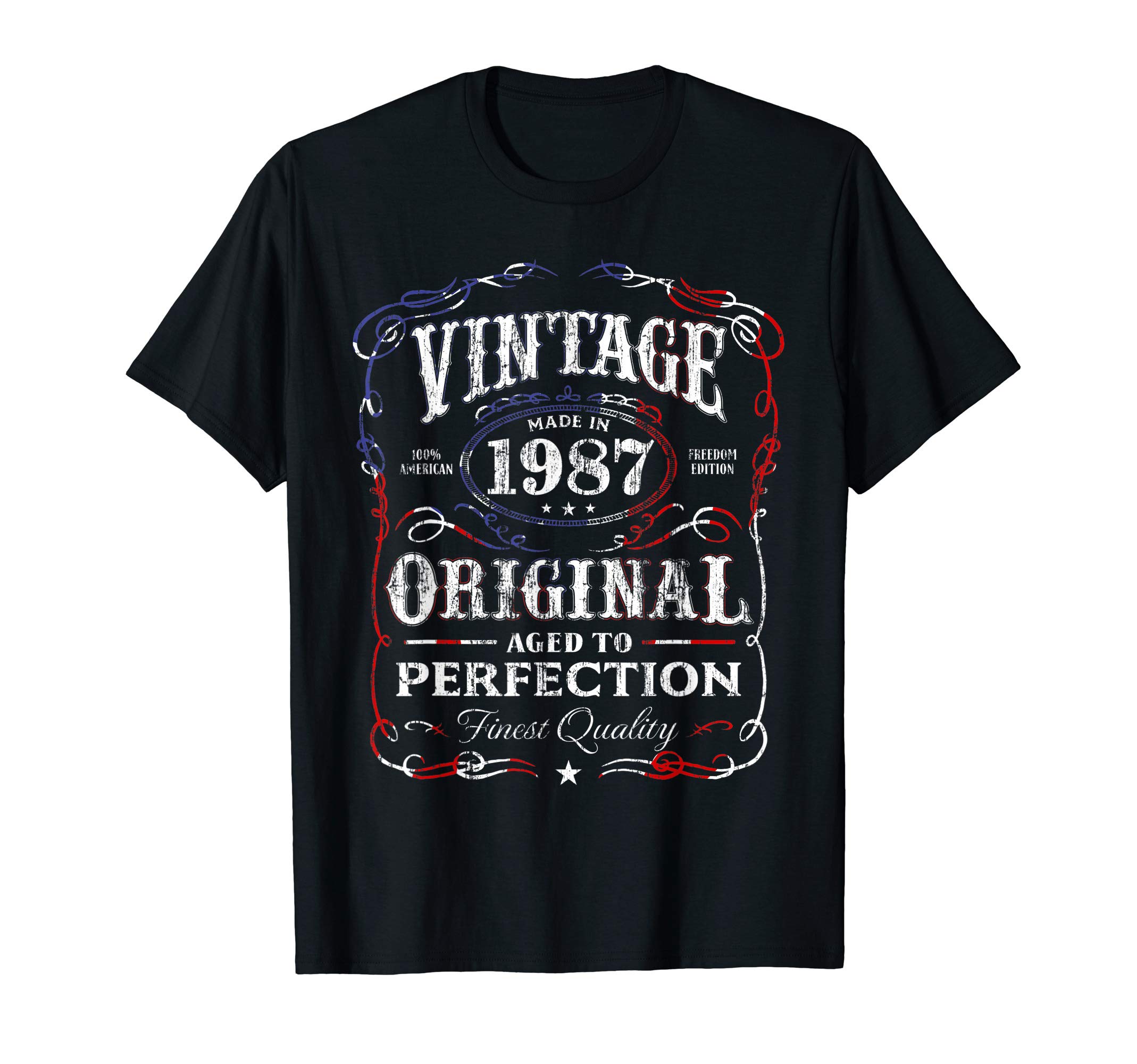 Vintage Made In 1987 T-Shirt 31st Birthday Gift