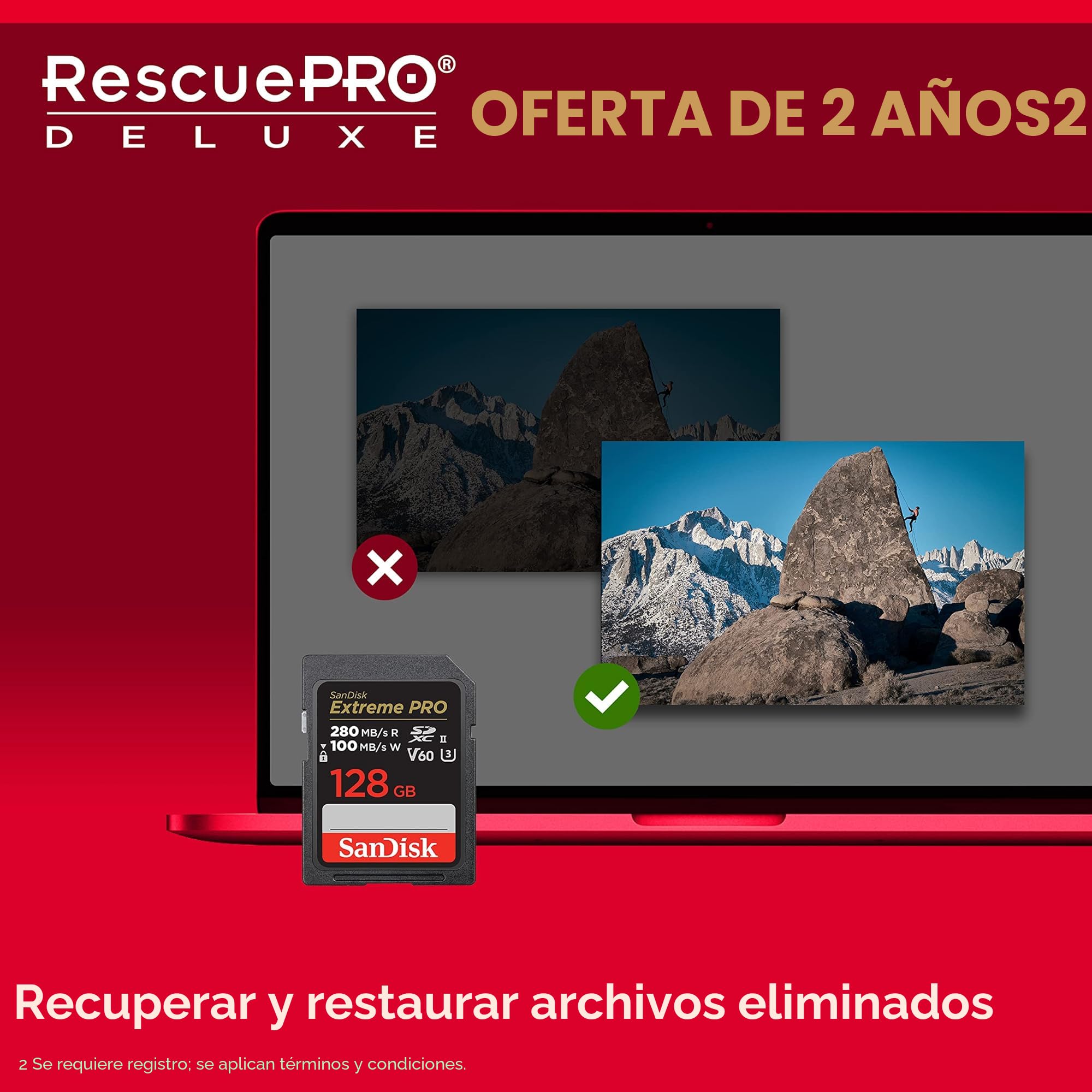 Amazon.com: SanDisk Tarjeta de memoria Extreme PRO SDXC UHS-II de