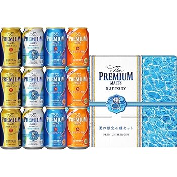 Amazon.co.jp: 【ビールギフト】ザ・プレミアム・モルツ 夏の4種