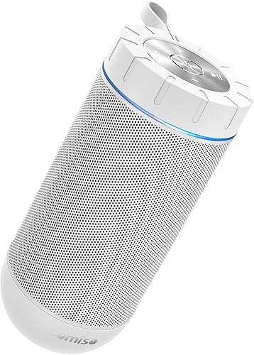 Miniatura 8 de COMISO Altavoces Bluetooth impermeables para exteriores altavoz portátil inalámbrico con 24 horas de reproducción de sonido superior para campamento