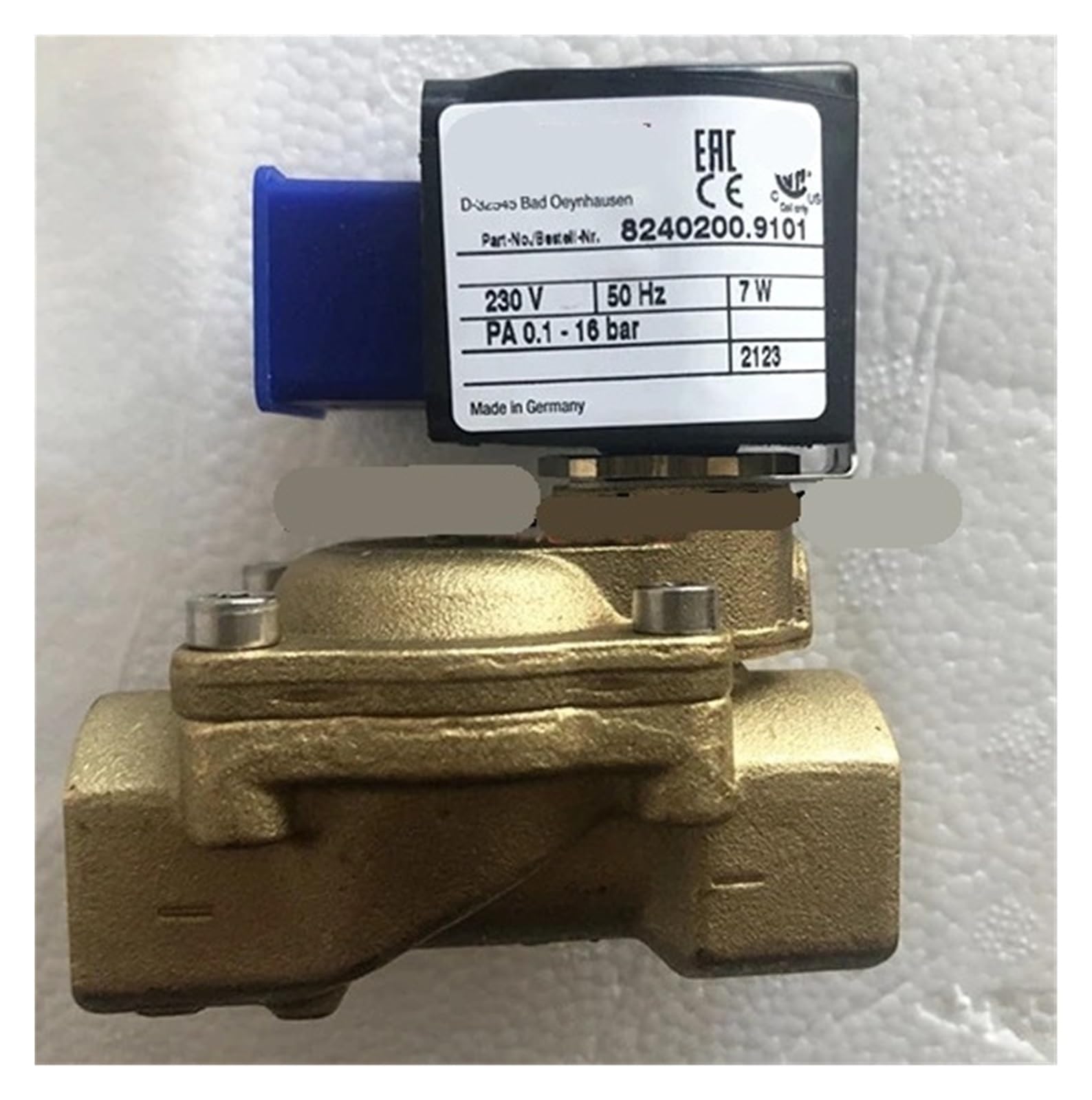 ELZNSQQK 8240200.9101.230.50 G1/2 Solenoid Valve