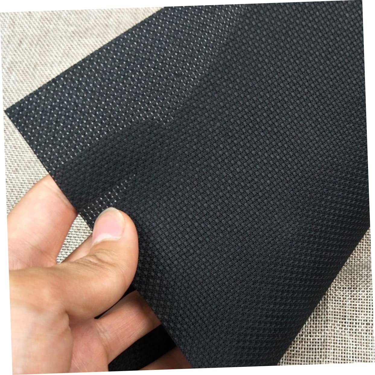 TEHAUX Perfect for DIY Projects 10pcs 11ct Cross-Stitch Fabric Cloth Embroidery Supplies Safe Cotton