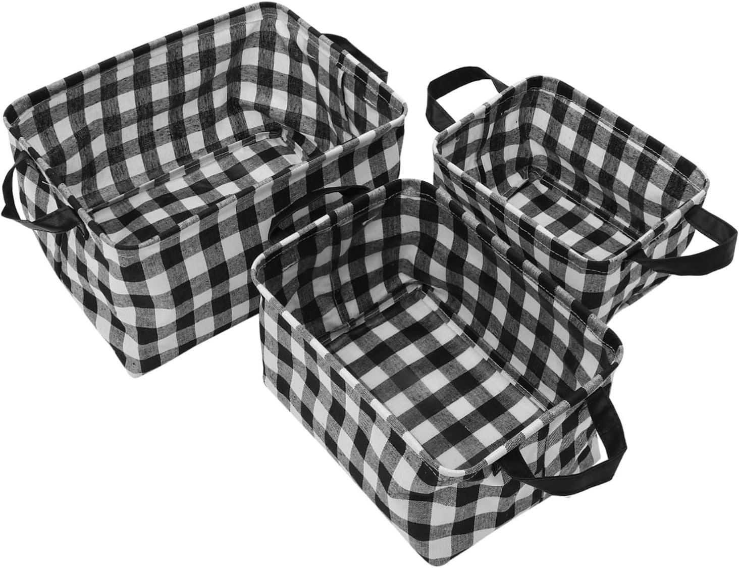 Laundry Basket，Clothes Hamper Sundries Holder 3pcs Folding Laundry Baskets Large Capacity Laundry Hamper for Clothes Bedroom Storage