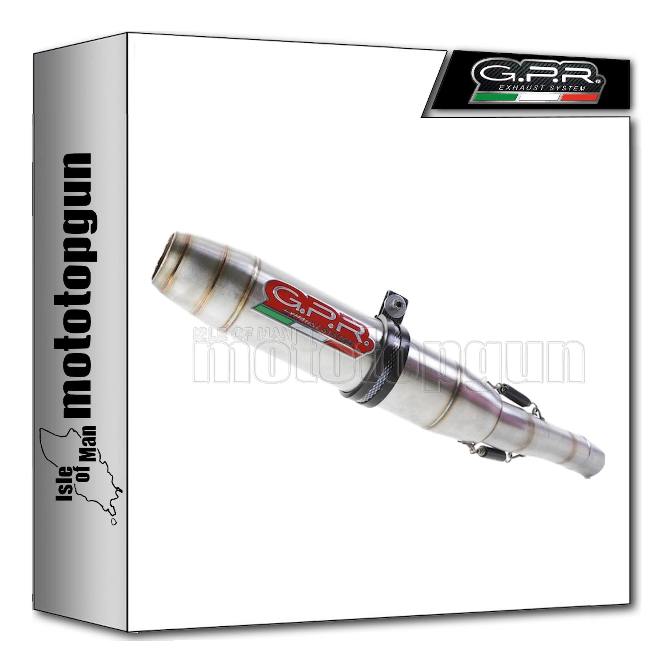gpr fn.5.cat.de auspuff homologierte kat deeptone edelstahl kompatible mit fantic motor xmf 125 2025 2026 mototopgun
