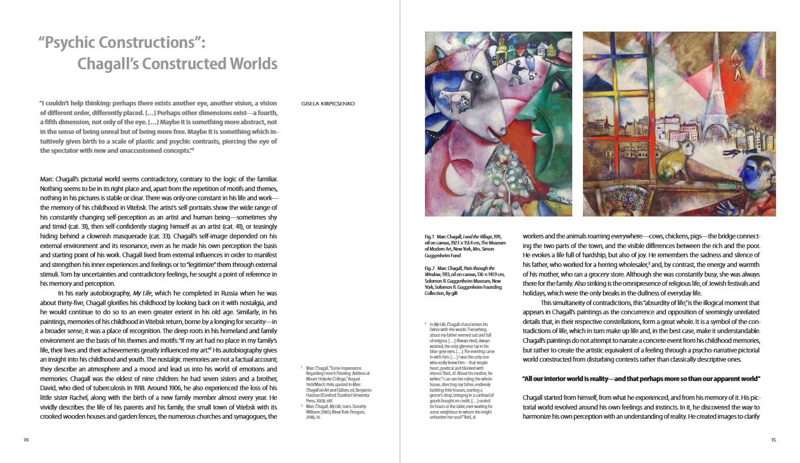 Chagall: englische Version
