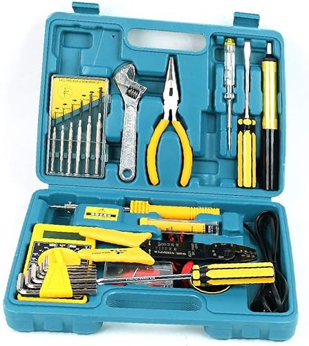 Miniatura 1 de X-DREE Phillips Slotted Screwdriver Pliers Wrench Multimeter 28 in 1 Set(Phillips Destornillador ranurado Alicates Llave Multímetro 28 en 1 juego