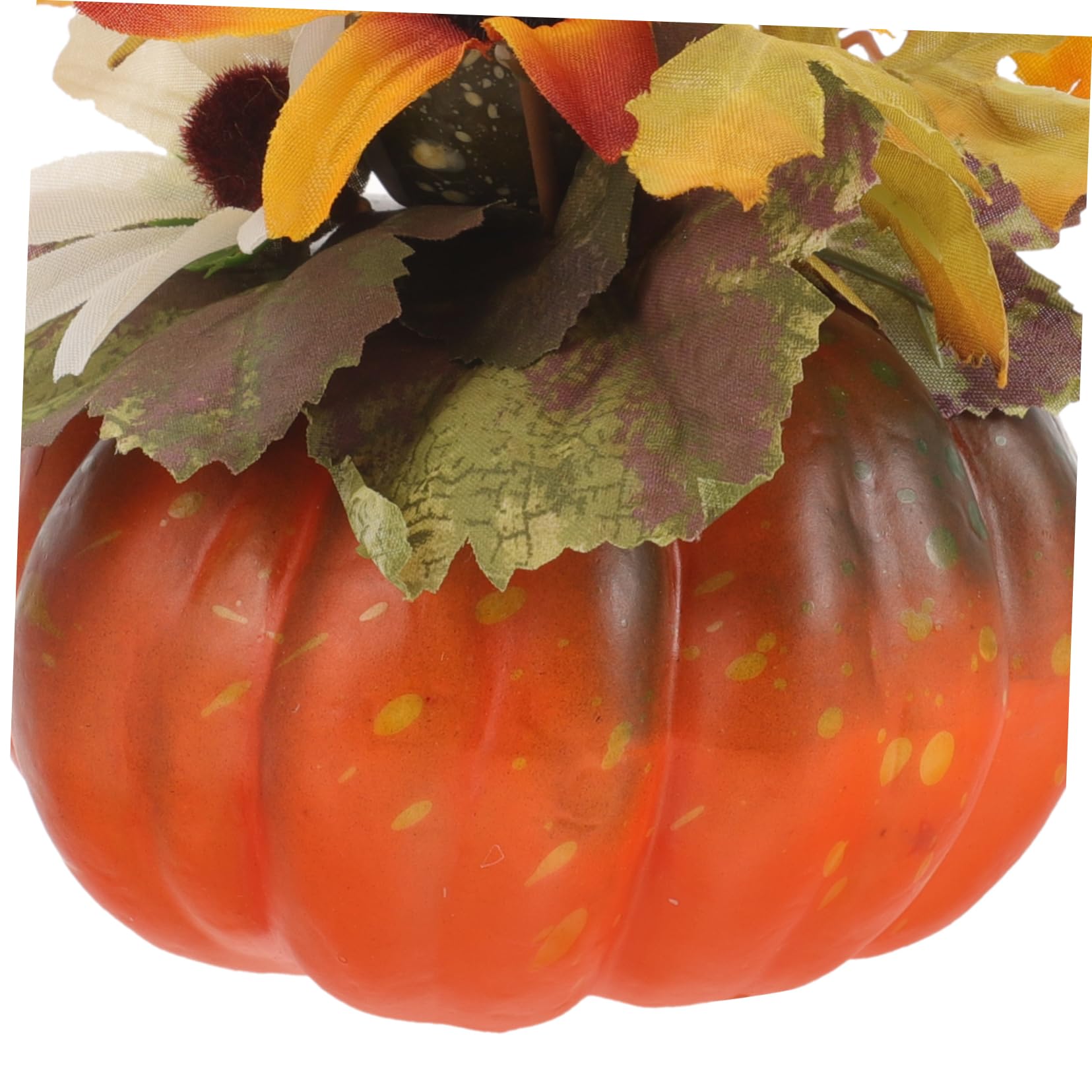 Amosfun 3sets Herbst Ornamente Wohnkultur Kürbisse Maple Leaf Dekorative Requisiten Für Halloween 3 Stücke * 3