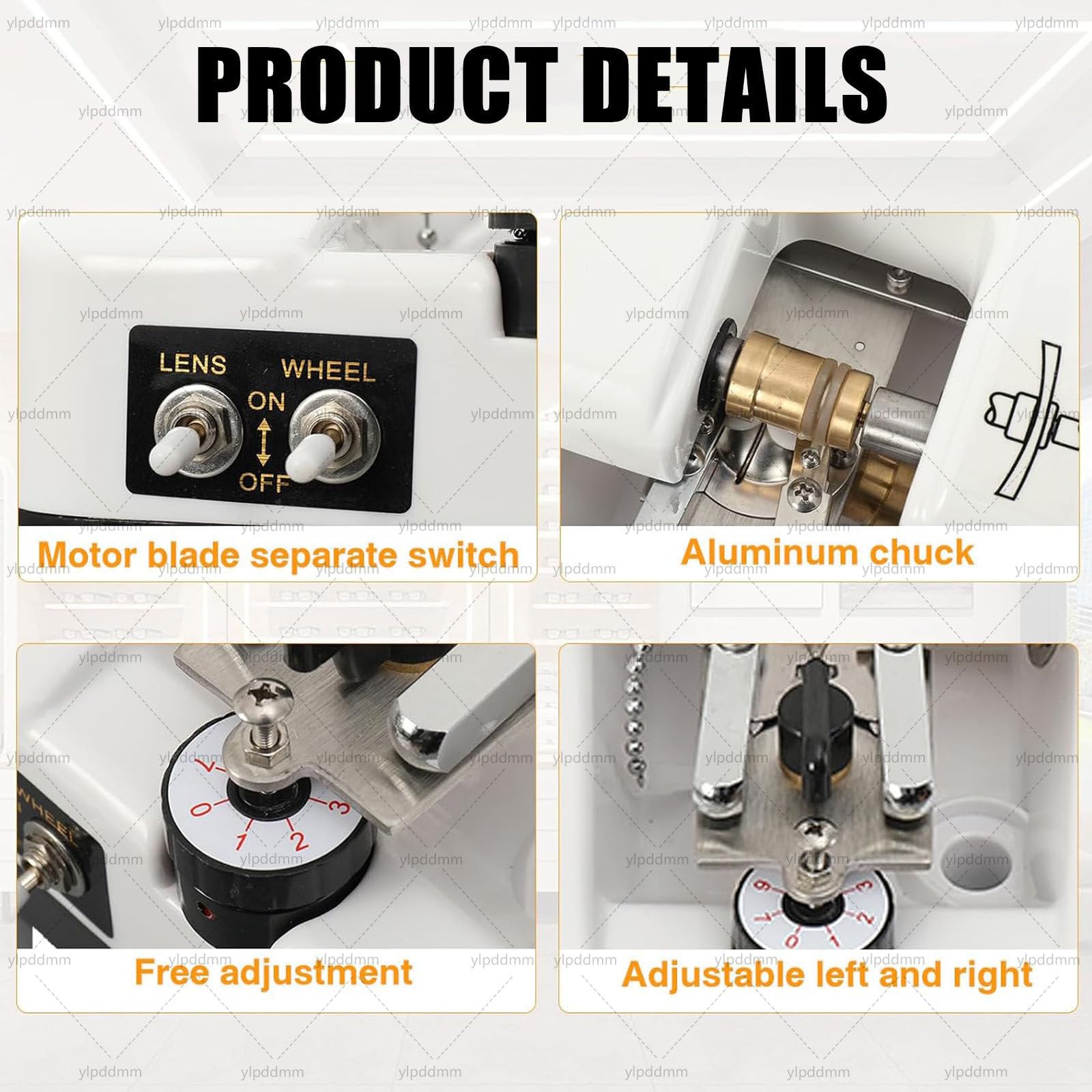Automatische Nutmaschine für Brillengläser, Anfasen von Brillengläsern