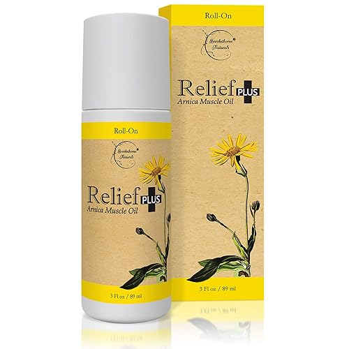 Relief Plus Arnica Muscle Oil – All Natural Highly Concentrated