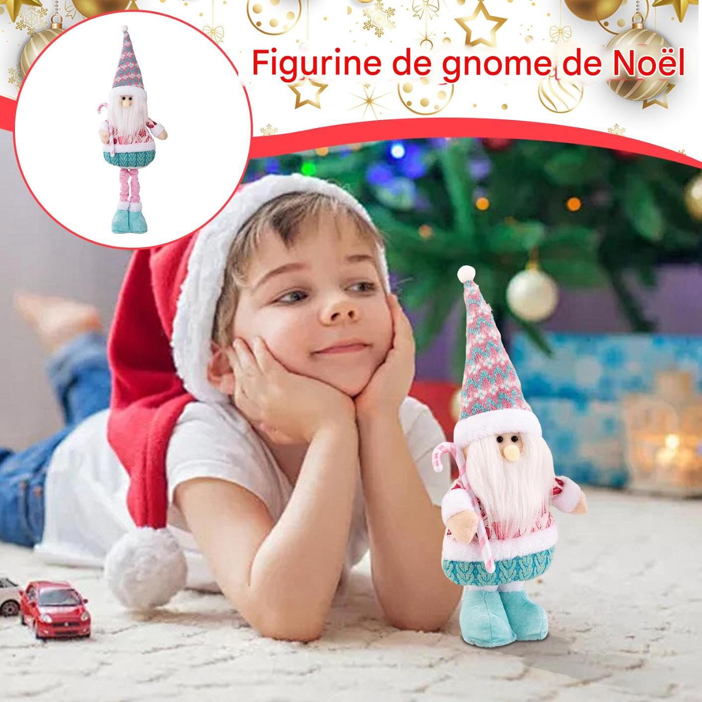 Weihnachtswichtel Deko Für Innenräume Rosa Wichtel Figur Süßer