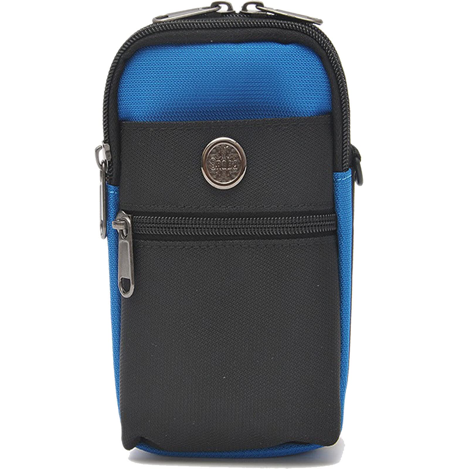 Waist Belt Bum Bag Sport Travelling Mobile Phone Case Cover Molle Purse Pouch (Blue)