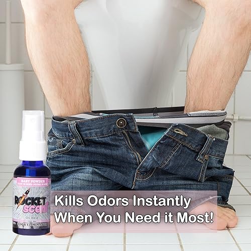 Miniatura 2 de Rocket Scent - Ambientadores de aceite + eliminador de olores y humo + desodorante para el hogar, automóvil, oficina, baño + auto nuevo, mango, lino