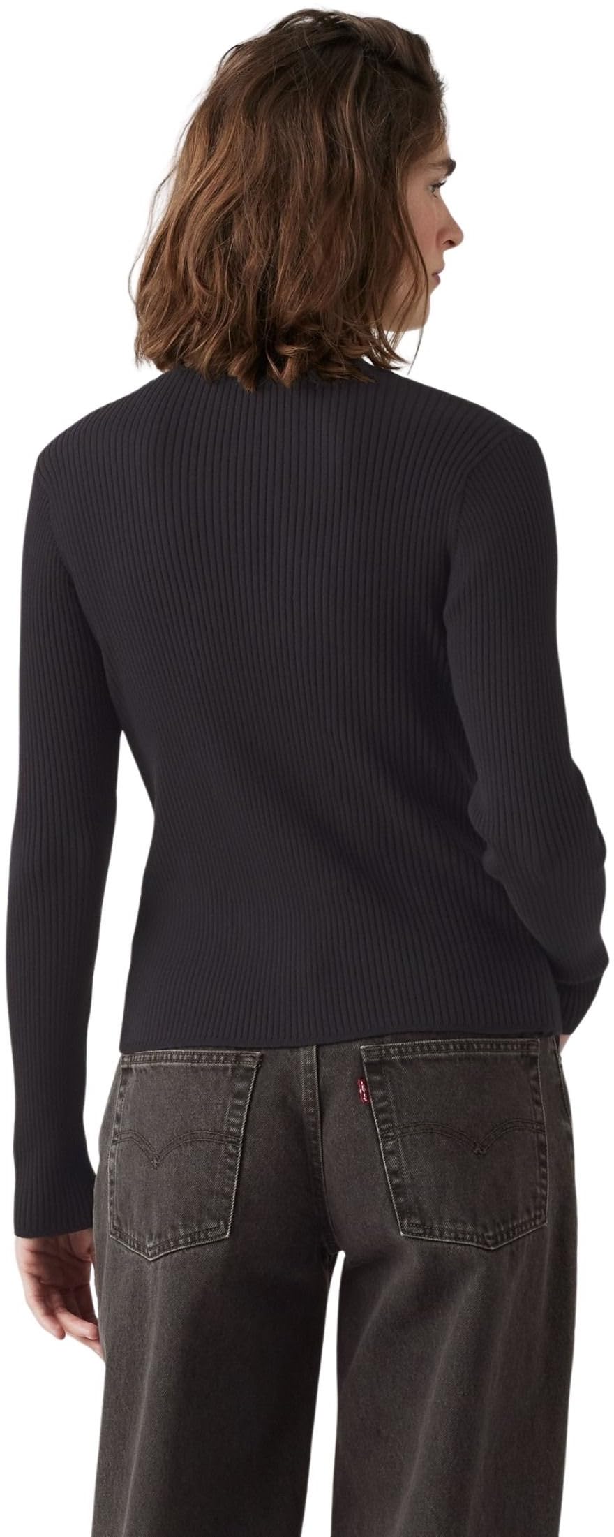 Levi's Mujer Cárdigan Tulip con Cuello de Pico, Slim Fit