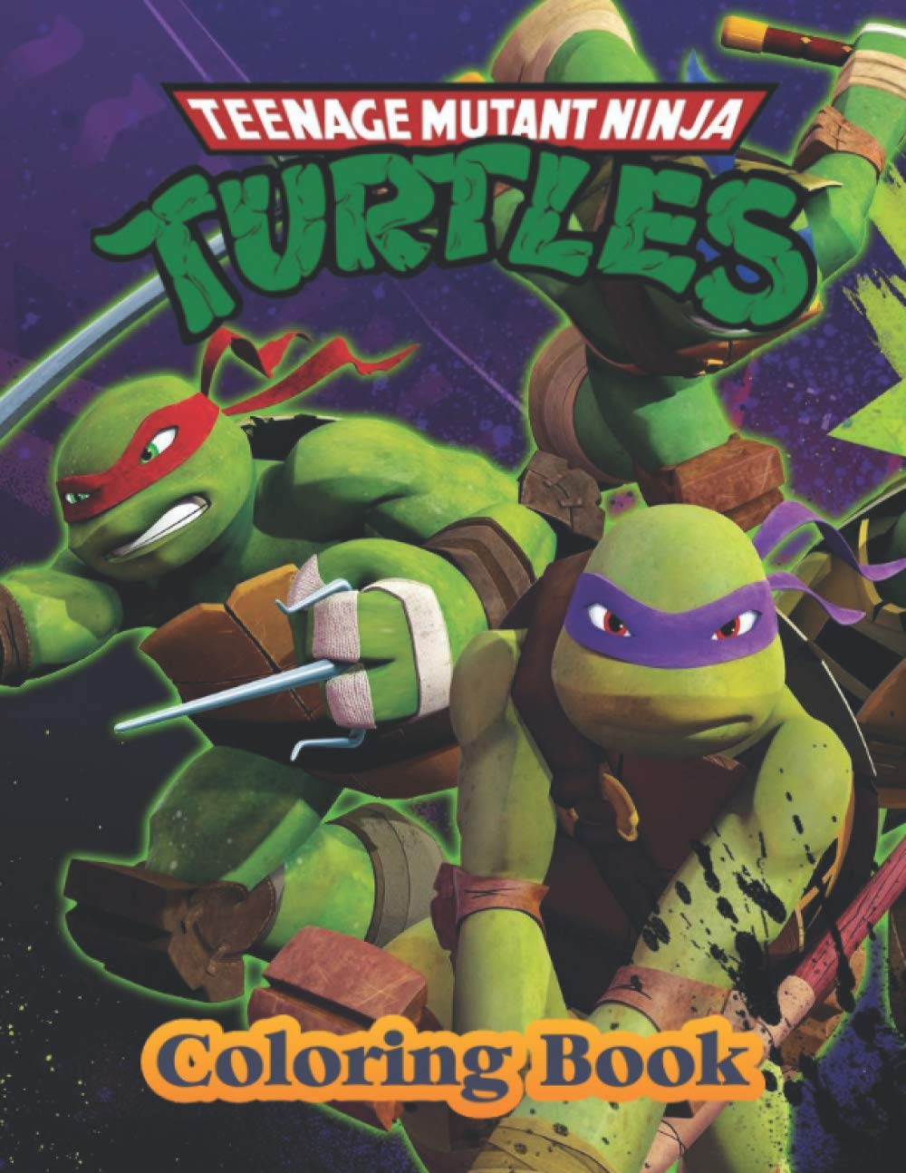Buy Teenage Mutant Ninja Turtles Coloring Book Great Gifts For Kids