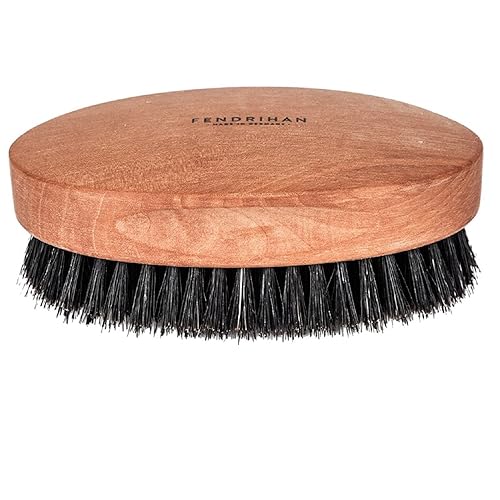 Miniatura 10 de Fendrihan Cepillo de pelo militar de cerdas de jabalí y madera de olivo, cerdas medianas rígidas, fabricado en Alemania