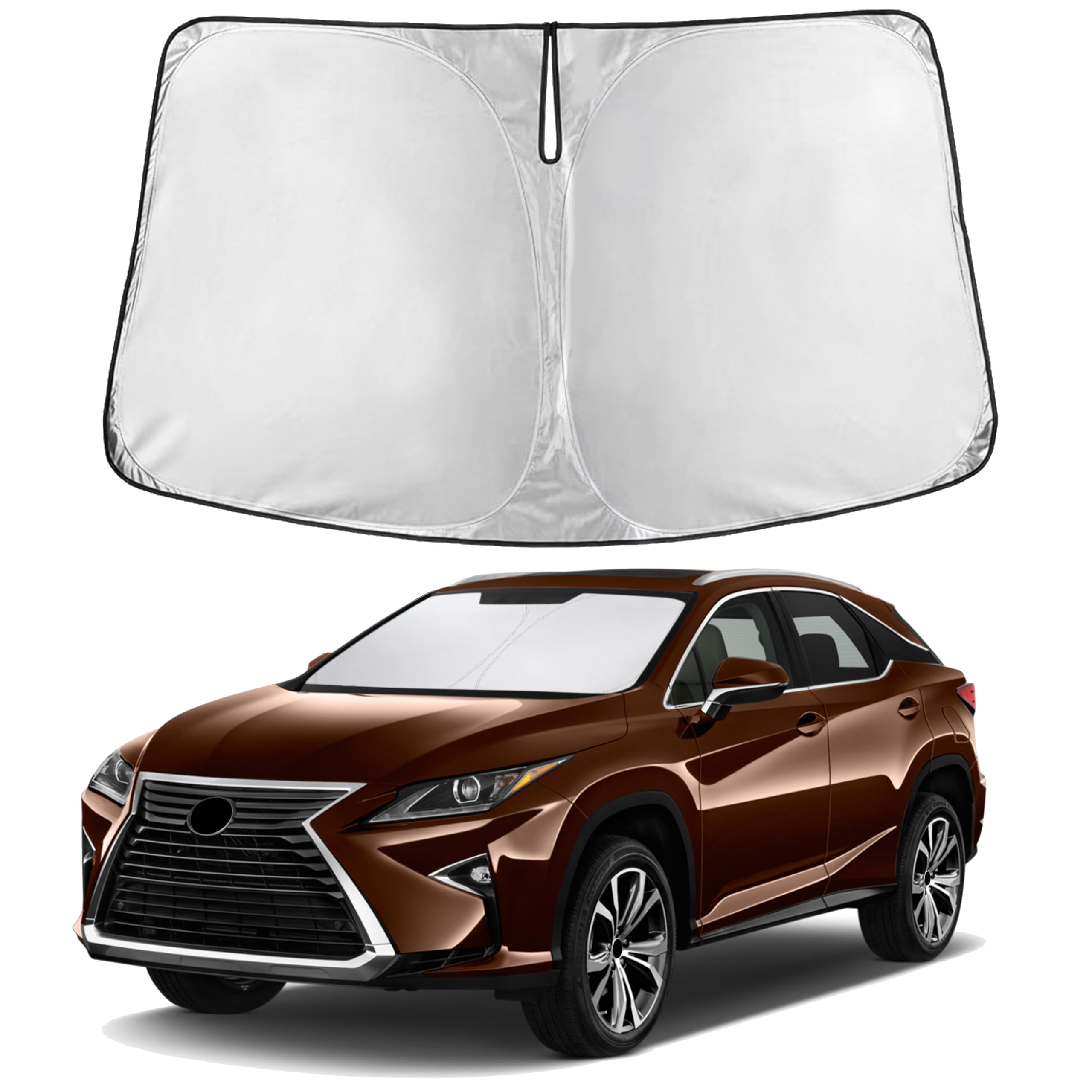 【現行】LEXUS RX350 サンシェード Amazon.com: EcoNour Windshield Sunshade Compatible for Lexus RX