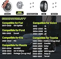 Vista 2 de Customadeonly Espaciadores de rueda centrados forjados 4x100 de 1.969 in (2 pulgadas) (2 piezas) - Compatible con Miata, 124 Spider, Corolla, Echo