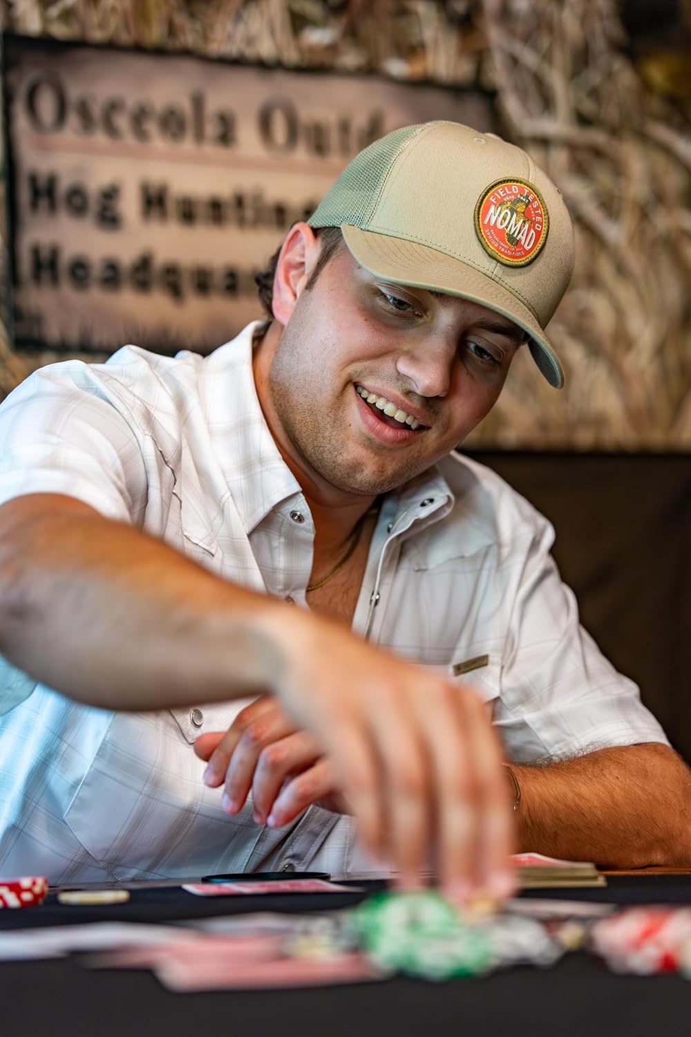 Nomad Men's Trucker Hat, Camo & Solid Adjustable Hunting Ball Cap