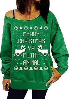 Amazon plus size christmas sweaters Clearance