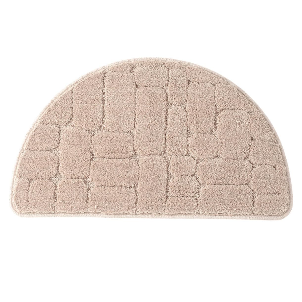 1pezzi Tappetino in Fibra Superfine Forma per Porte per Bagno e Cucina Materiale di Assorbente e Facile da Pulire Colore Cammello