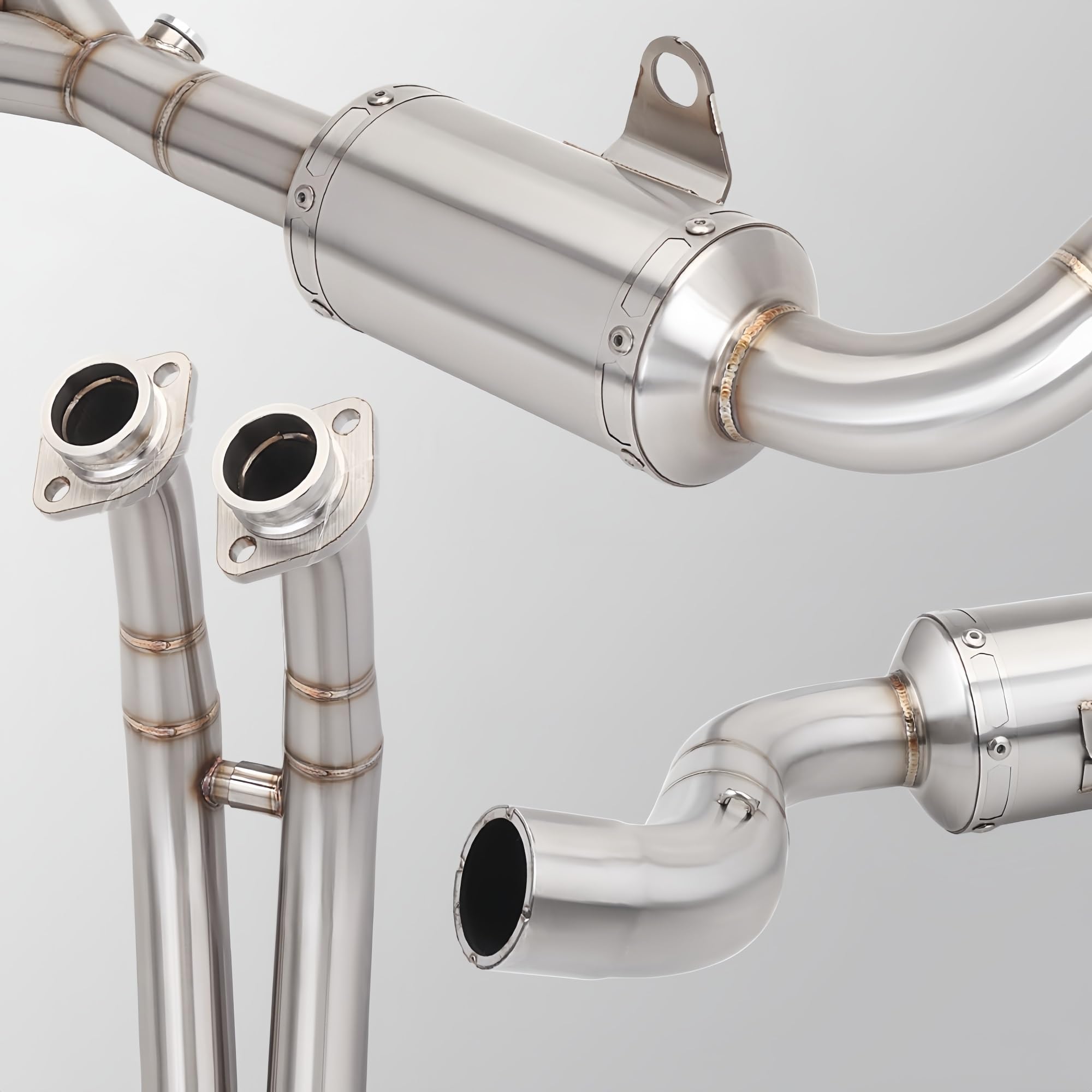 Silenziatore di scarico per moto 2024 Per scarico per moto GSX-8S GSX-8R per tubo 51mm in acciaio inossidabile
