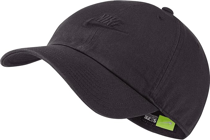 Nike Heritage 86 Futura Washed Cap - Black - One size : Amazon.co.uk: Clothing