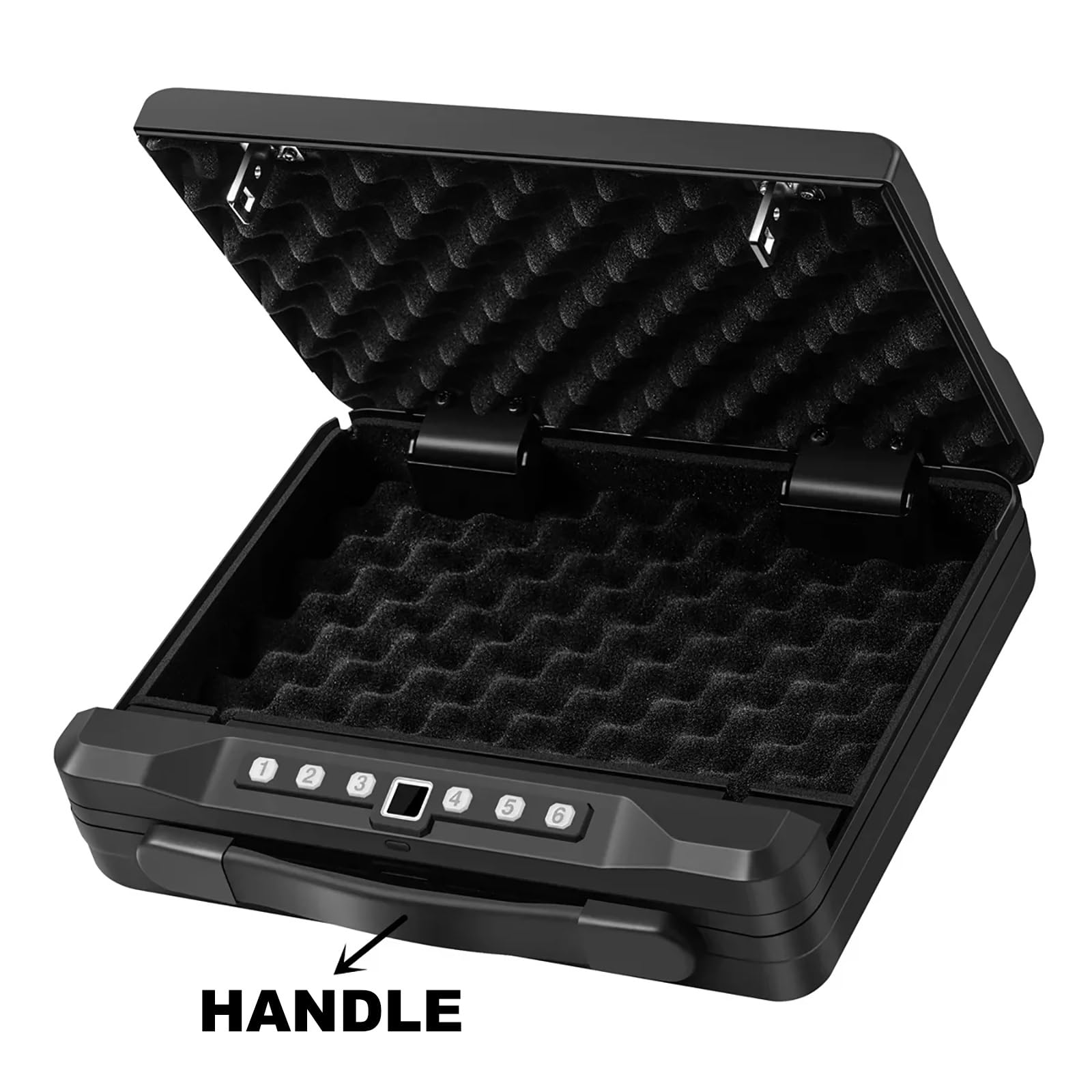 Caja Fuerte for Armas, Caja Fuerte biométrica for Huellas Dactilares, Caja Fuerte for Dinero, Caja Fuerte pequeña con contraseña for Huellas Dactilares, Caja Fuerte de Seguridad, Caja Fuerte