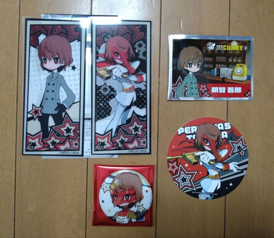 ペルソナ5タクティカ　明智吾郎　4点セット Amazon.co.jp: ペルソナ5タクティカ 明智吾郎 4点セット : ホビー