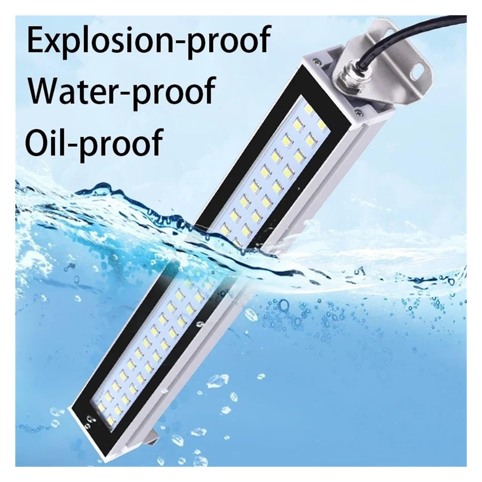Lampy Rurowe Do Obrabiarek, CNC IP67 Wodoodporne, Olejoodporne