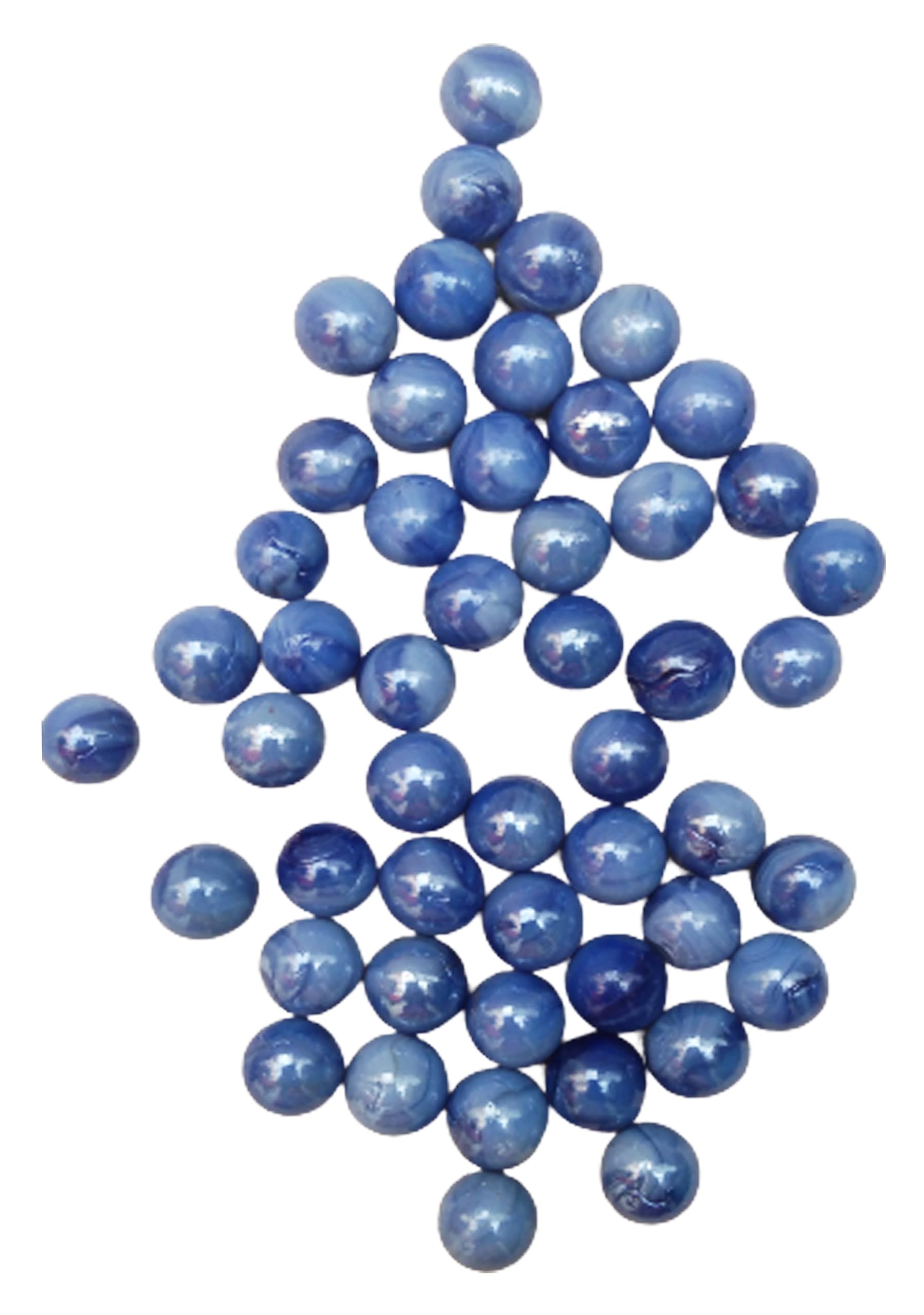 Marble Set -Vibrant Decorative Marbles for Crafts, Games, and Home Décor – Perfect for Kids, Collectors, and Creative Projects | Cloud Blue | 90 |-image-45