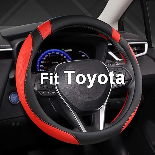 Miniatura 8 de West Llama - Funda para volante de automóvil personalizada para Toyota Prius, 86, 13.75-14.25 pulgadas