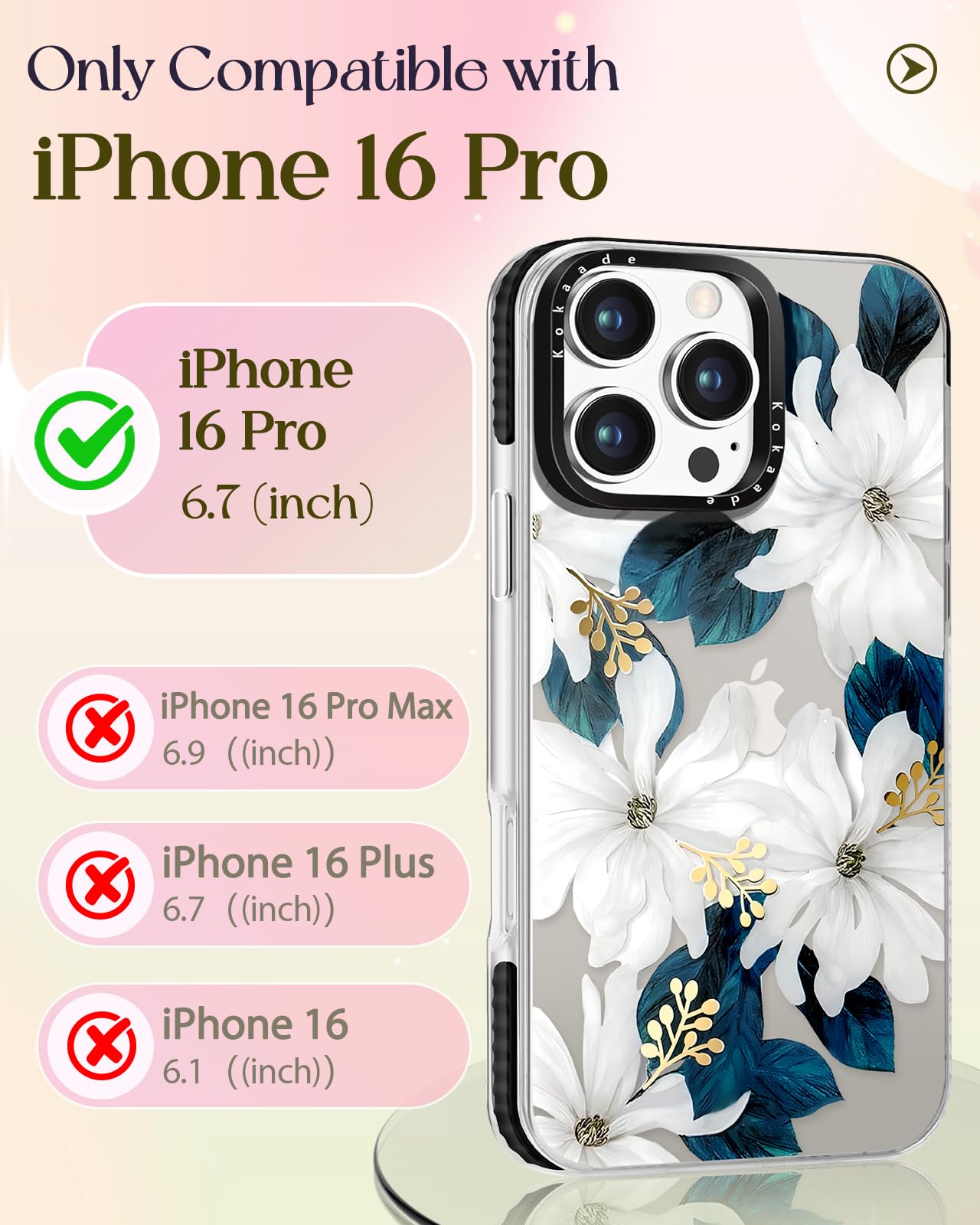 Sonix Phone Case For IPhone 15 Pro Max | Compatible With MagSafe | 10ft Drop Tested | Strawberry Shortcake Vintage - View #9