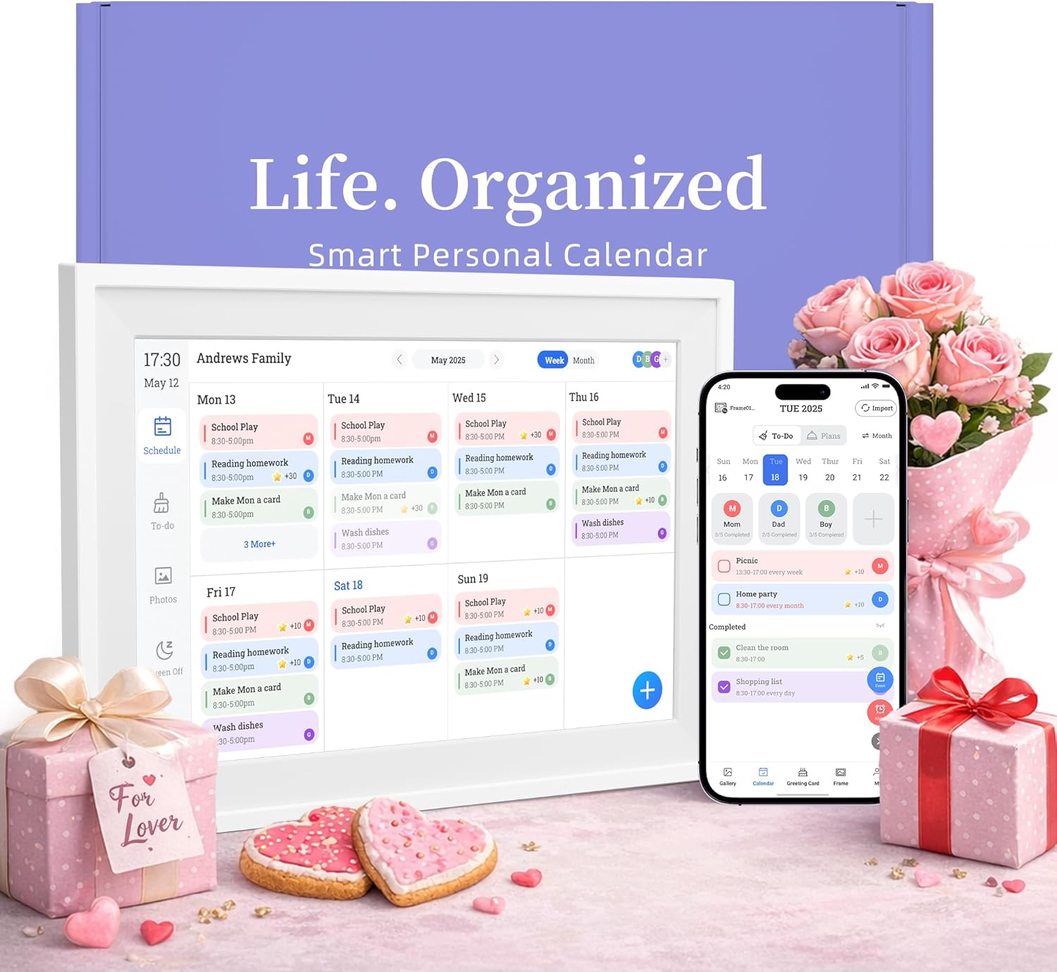 10.1’’ Smart Digital Calendar...