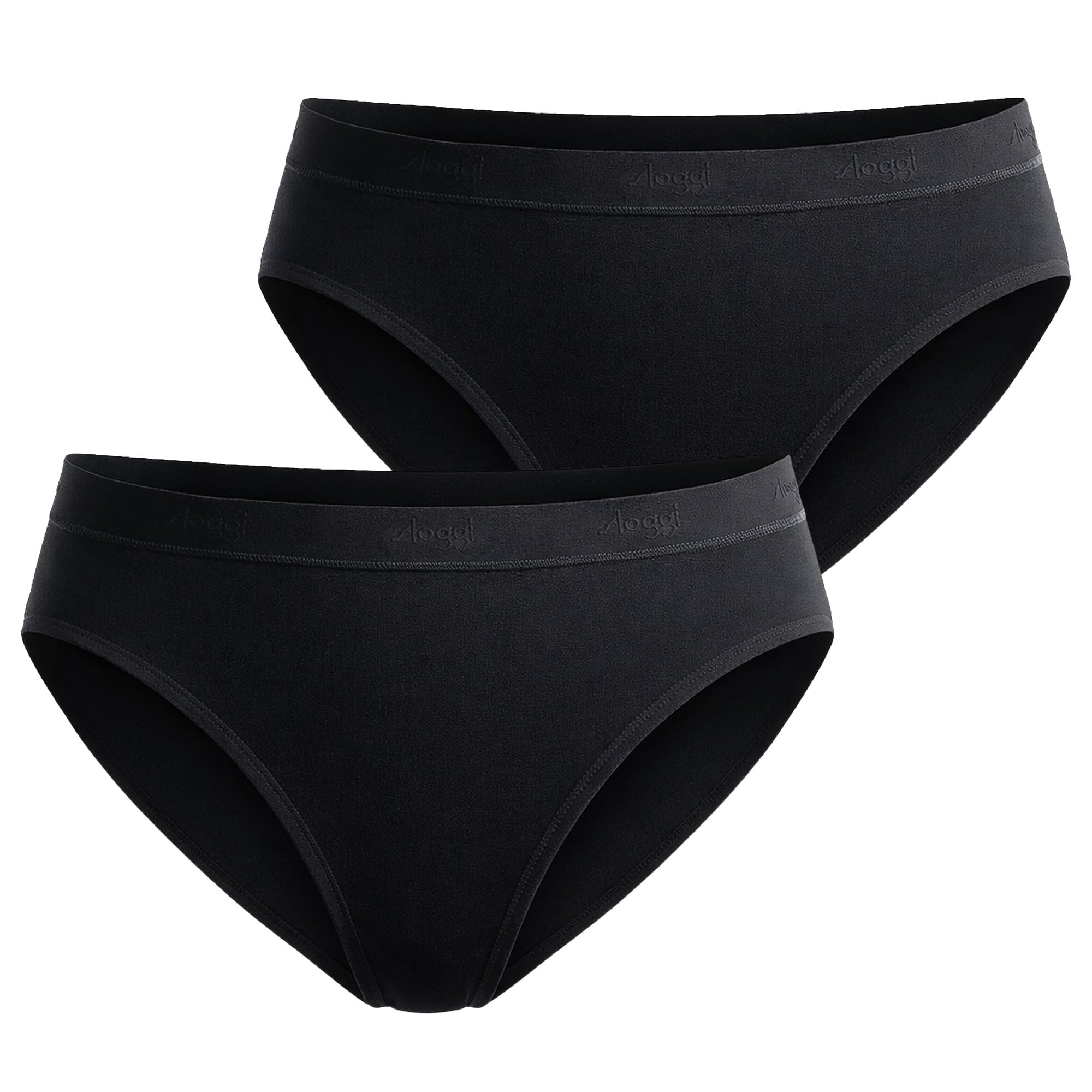 Sloggi Women's Noir High-Waisted Panties Go Casual (X2)