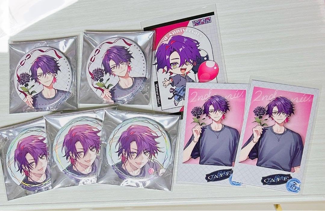 Amazon.co.jp: ヴォルタクション 2周年 チェキ 缶バッジ 渡会雲雀