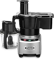 Vista 8 de Waring WFP16SCD - Procesador comercial de alimentos de alimentación continua de 4 cuartos de galón, motor de 2 HP, tubo de alimentación extragrande