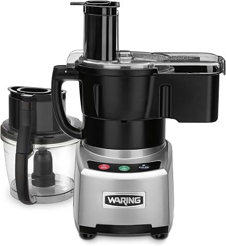 Waring Food Processor with 4-Quart Capacity & Continuous-Feed