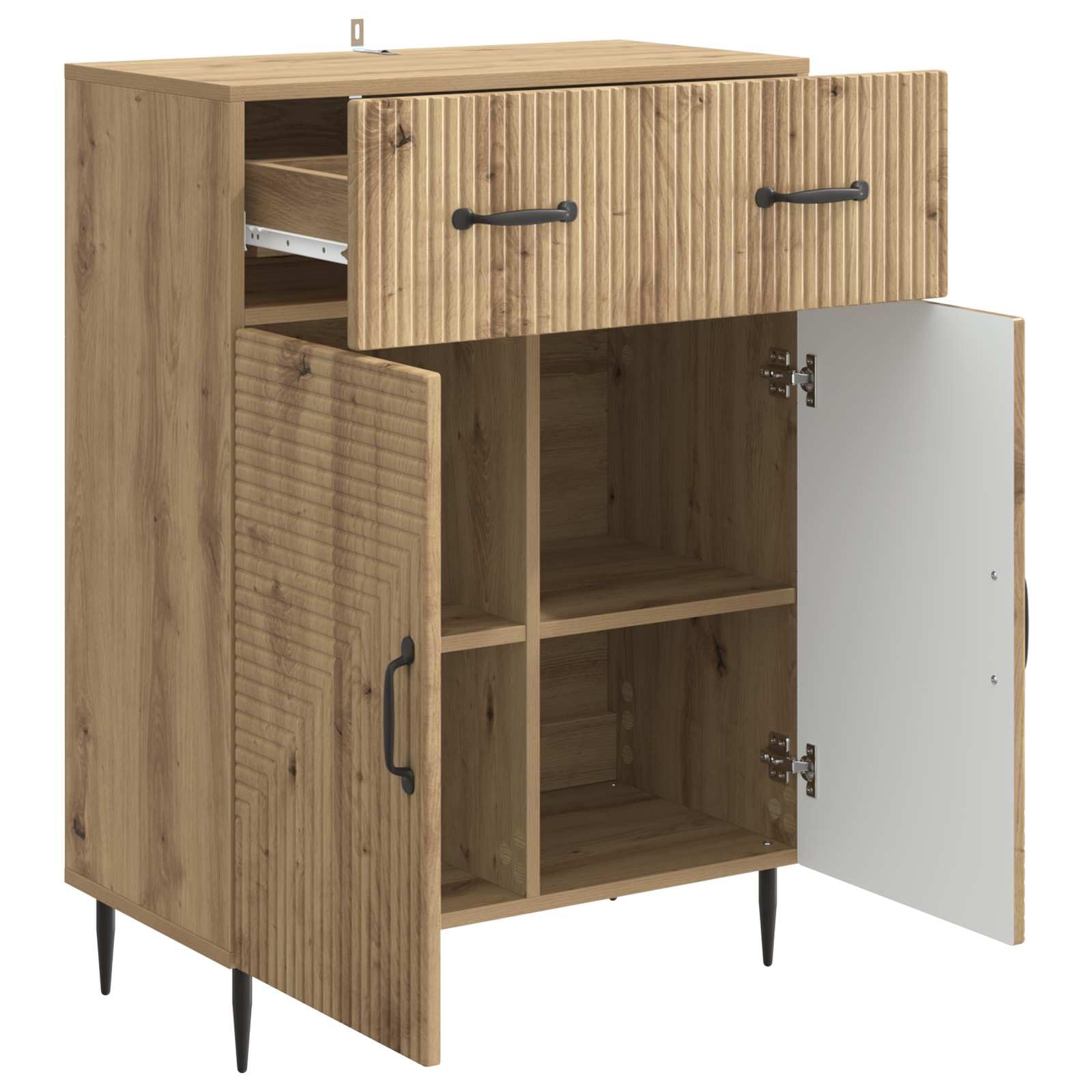 Hothingwell Bufet drewniany Ingenierie 66 x 34,5 x 89,5 cm