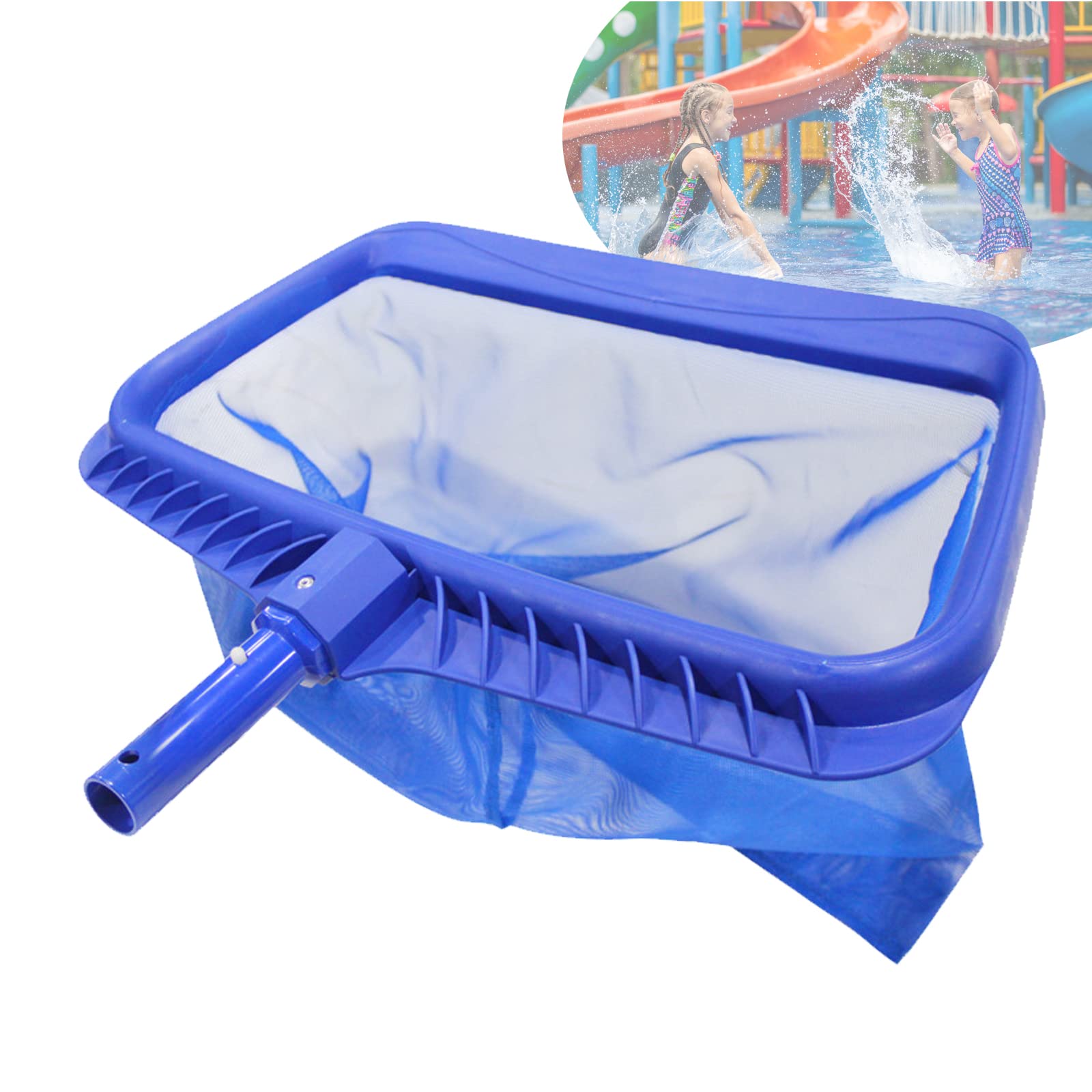 SRHIMEOS Retino per Piscina, Skimmer Retina, Skimmer Retino per Piscina Professionale con Maglia Fine e Telaio Robusto per Pulizia Detriti delle Piscina Spa Vasche Laghetto